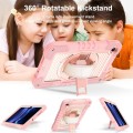 Shockproof Pancerne Etui z Paskiem do Xiaomi Redmi Pad 2 SE 9.7 2026 różowe jasne