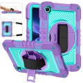 Shockproof Pancerne Etui z Paskiem do Xiaomi Redmi Pad 2 SE 9.7 2026 fioletowe