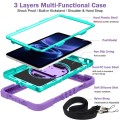 Shockproof Pancerne Etui z Paskiem do Xiaomi Redmi Pad 2 SE 9.7 2026 fioletowe