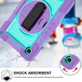 Shockproof Pancerne Etui z Paskiem do Xiaomi Redmi Pad 2 SE 9.7 2026 fioletowe
