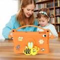 Mocne Etui EVA dla dzieci do Xiaomi Redmi Pad 2 SE 9.7 2026 pomarańczowe