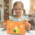 Mocne Etui EVA dla dzieci do Xiaomi Redmi Pad 2 SE 9.7 2026 pomarańczowe