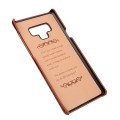 Eleganckie etui skóra krokodyla Samsung Galaxy Note 9 - kolor brązowy
