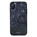 Eleganckie błyszczące etui do iPhone 8 czarne