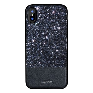 Eleganckie Etui Plecki DZGOGO do iPhone X czarne