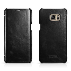 Skórzane Etui Pokrowiec ICARER Galaxy S6 Edge Plus G928 