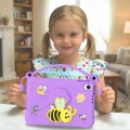 Mocne Etui EVA dla dzieci do Xiaomi Redmi Pad 2 SE 9.7 2026 fioletowe