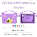 Mocne Etui EVA dla dzieci do Xiaomi Redmi Pad 2 SE 9.7 2026 fioletowe