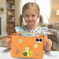 Mocne Etui EVA dla dzieci do Xiaomi Redmi Pad 2 Pro pomarańczowe