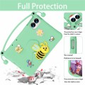 Mocne Etui EVA dla dzieci do Xiaomi Redmi Pad 2 Pro zielone