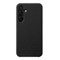 MELKCO Skórzane Etui Obudowa Plecki do Samsung Galaxy S24+ czarne