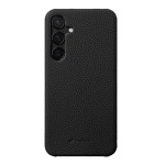 MELKCO Skórzane Etui Obudowa Plecki do Samsung Galaxy S24+ czarne