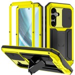R-JUST Pancerne Etui Antywstrząsowe do Samsung Galaxy S25+ żółte