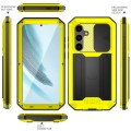 R-JUST Pancerne Etui Antywstrząsowe do Samsung Galaxy S25+ żółte