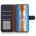 Skórzane Etui Pokrowiec KHAZNEH FRID do Samsung Galaxy S25+ 5G niebieskie