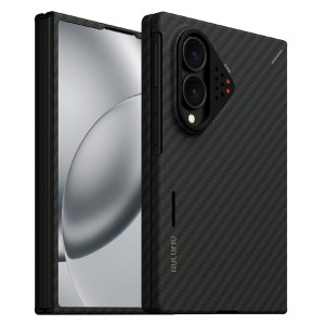 Magnetyczne Etui AULUMU Aramid Fiber do Samsung Galaxy Z Fold8 czarne