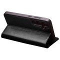QIALINO Eleganckie Skórzane Etui do Samsung Galaxy S24+ czarne