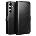 QIALINO Eleganckie Skórzane Etui do Samsung Galaxy S24 FE czarne
