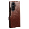 QIALINO Eleganckie Skórzane Etui do Samsung Galaxy Z Fold8 Ultra brązowe