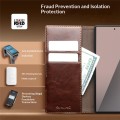 QIALINO Eleganckie Skórzane Etui do Samsung Galaxy Z Fold8 Ultra brązowe