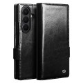 QIALINO Eleganckie Skórzane Etui do Samsung Galaxy Z Fold8 Ultra czarne