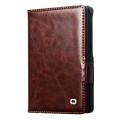 QIALINO Eleganckie Skórzane Etui do Samsung Galaxy Z Fold8 brązowe