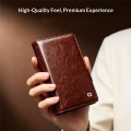 QIALINO Eleganckie Skórzane Etui do Samsung Galaxy Z Fold8 brązowe