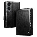 QIALINO Eleganckie Skórzane Etui do Samsung Galaxy Z Fold8 czarne