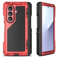 Mocne Pancerne Etui Antywstrząsowe do Samsung Galaxy Z Fold8 Ultra czerwone