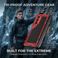 Mocne Pancerne Etui Antywstrząsowe do Samsung Galaxy Z Fold8 Ultra czerwone