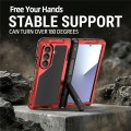 Mocne Pancerne Etui Antywstrząsowe do Samsung Galaxy Z Fold8 Ultra czerwone