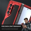 Mocne Pancerne Etui Antywstrząsowe do Samsung Galaxy Z Fold8 Ultra czerwone