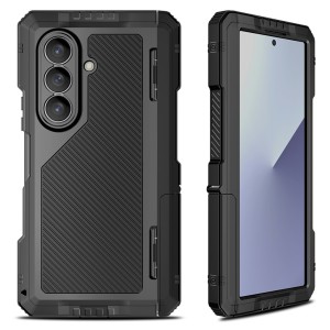 Mocne Pancerne Etui Antywstrząsowe do Samsung Galaxy Z Fold8 Ultra czarne