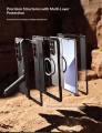 Mocne Pancerne Etui Antywstrząsowe do Samsung Galaxy Z Fold8 Ultra czarne