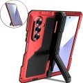 Mocne Pancerne Etui Antywstrząsowe do Samsung Galaxy Z Fold7 czerwone