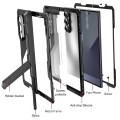 Mocne Pancerne Etui Antywstrząsowe do Samsung Galaxy Z Fold7 czarne