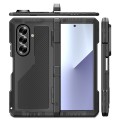 Mocne Pancerne Etui Antywstrząsowe do Samsung Galaxy Z Fold7 czarne