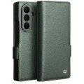QIALINO Eleganckie Skórzane Etui do Samsung Galaxy Z Fold8 Ultra zielone