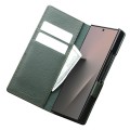 QIALINO Eleganckie Skórzane Etui do Samsung Galaxy Z Fold8 Ultra zielone