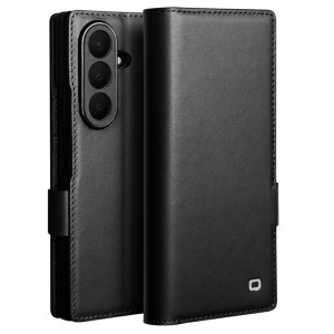 QIALINO Eleganckie Skórzane Etui do Samsung Galaxy Z Fold8 Ultra czarne