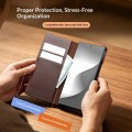 QIALINO Eleganckie Skórzane Etui do Samsung Galaxy Z Fold8 Ultra