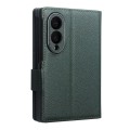 QIALINO Eleganckie Skórzane Etui do Samsung Galaxy Z Fold8 zielone