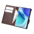 QIALINO Eleganckie Skórzane Etui do Samsung Galaxy Z Fold8 brązowe