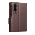 QIALINO Eleganckie Skórzane Etui do Samsung Galaxy Z Fold8 brązowe