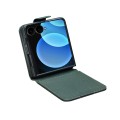 QIALINO Eleganckie Skórzane Etui do Samsung Galaxy Z Flip8 zielone