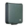 QIALINO Eleganckie Skórzane Etui do Samsung Galaxy Z Flip8 zielone