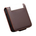 QIALINO Eleganckie Skórzane Etui do Samsung Galaxy Z Flip8 brązowe