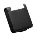 QIALINO Eleganckie Skórzane Etui do Samsung Galaxy Z Flip8 czarne