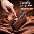 QIALINO Biznesowe Skórzane Etui do Samsung Galaxy Z Fold8 brązowe