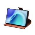 QIALINO Biznesowe Skórzane Etui do Samsung Galaxy Z Fold8 brązowe